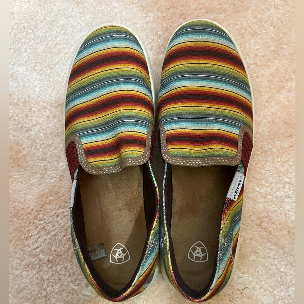 Ariat slip on shoes. Hardly worn. No holes.